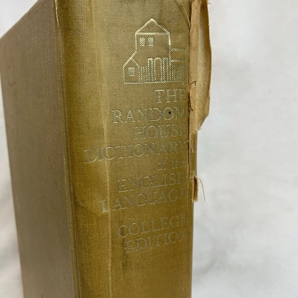 1968 Random House Dictionary of the English Language College Edition HUGE BOOK! - Picture 10 of 10